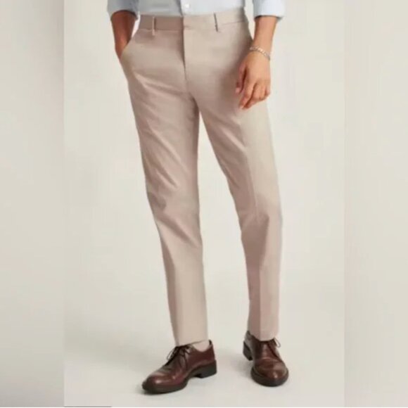 Bonobos Wednesday Athletic Tan Pants Sz 34x34 - Picture 2 of 9